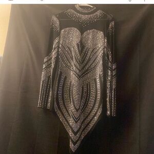 Black Large mini  Dress